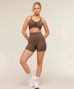 Ruched Sports Bra