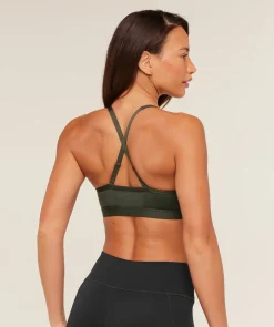 Ruched Sports Bra