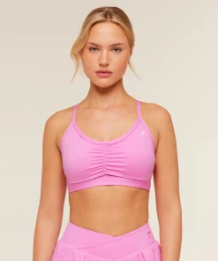 Ruched Sports Bra