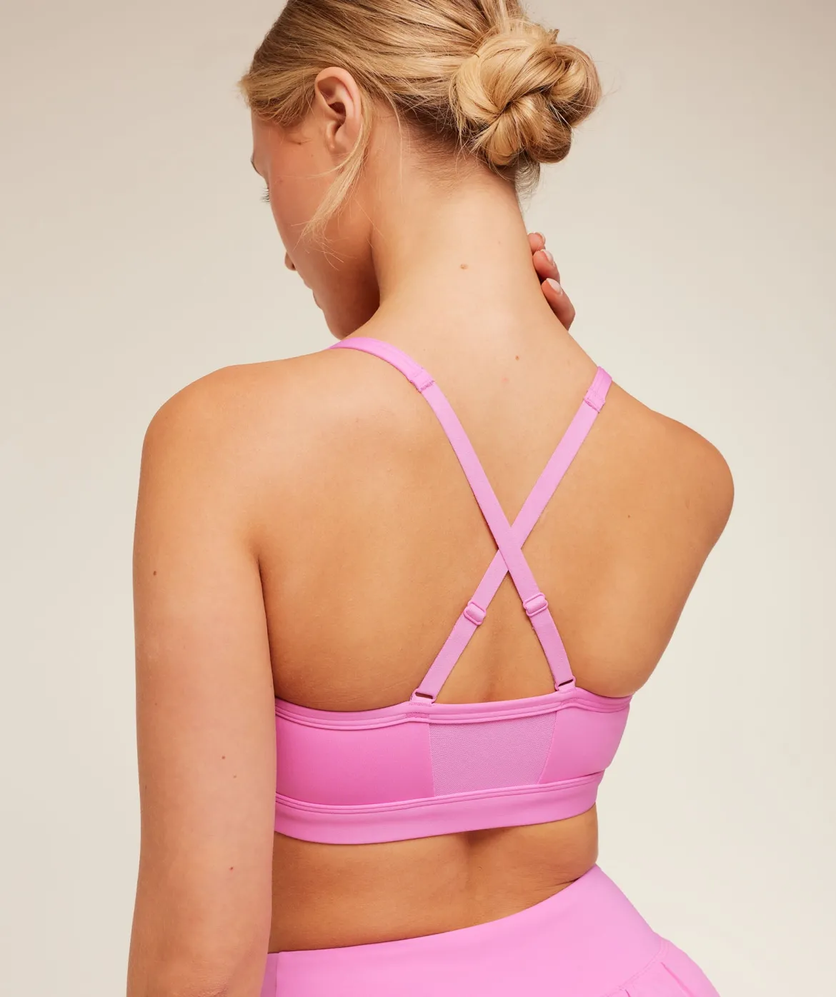 Ruched Sports Bra