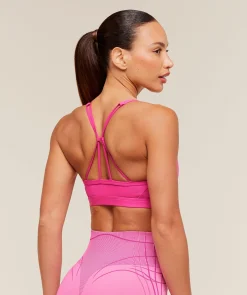 Ruched Strappy Sports Bra