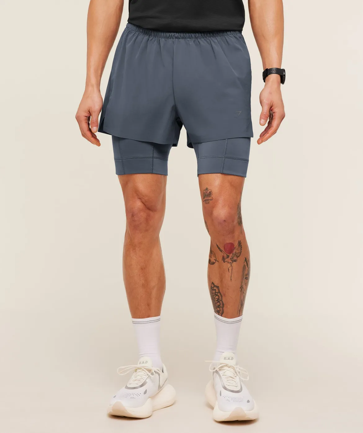 Running Elite 2 in 1 5" Shorts