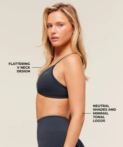 Soft Sculpt V-neck Sports Bra