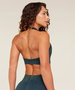 Steel Seamless Halter Neck Bra
