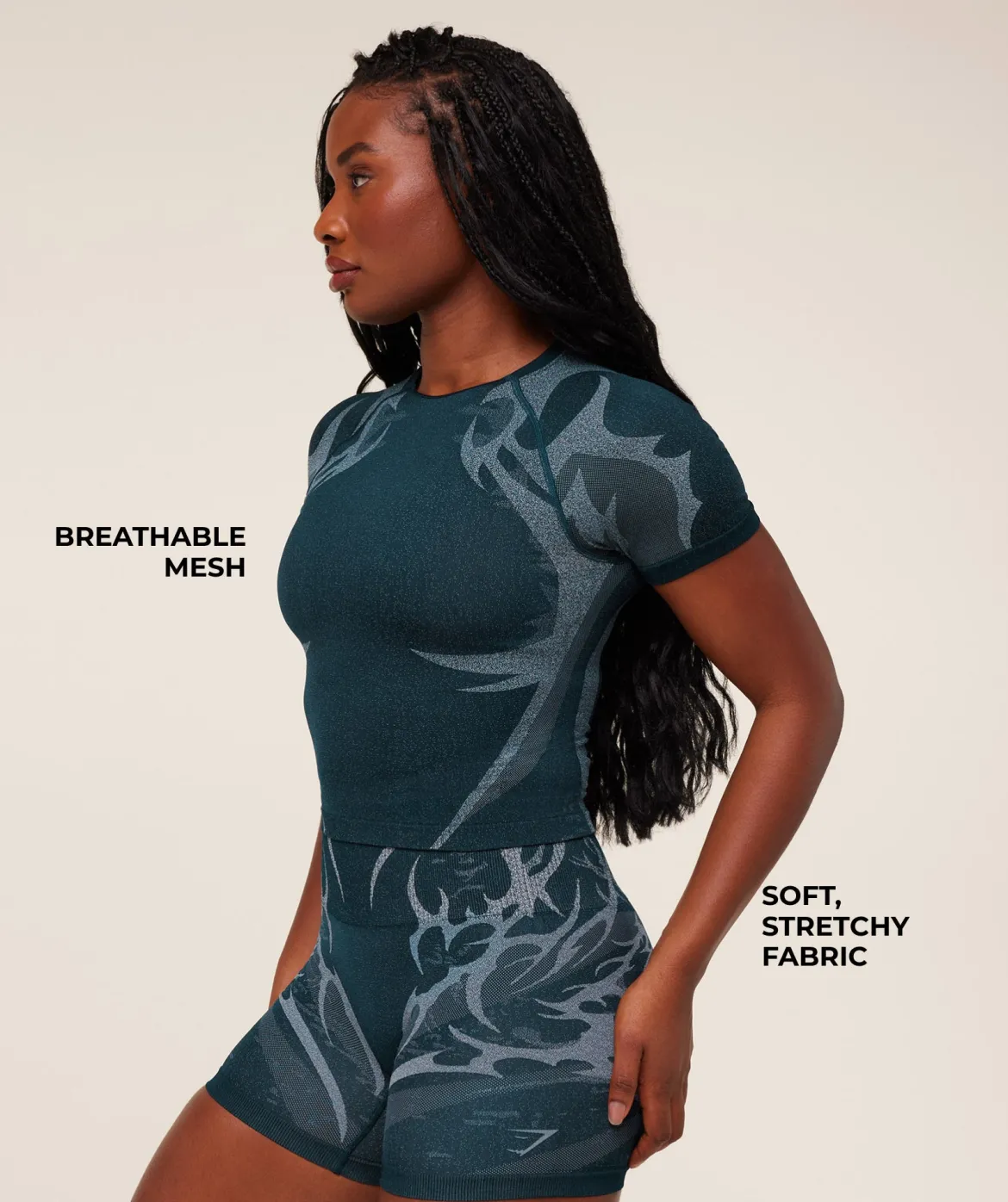 Storm Seamless Short Sleeve Top