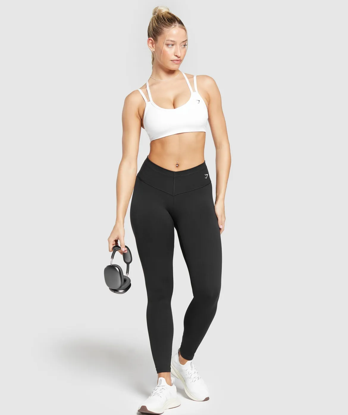 Strap Feature Sports Bra