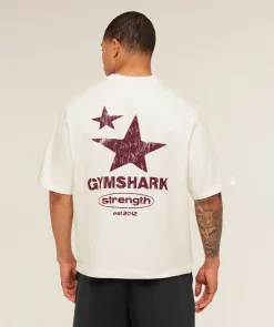 Strength Stars Washed Graphic T-Shirt