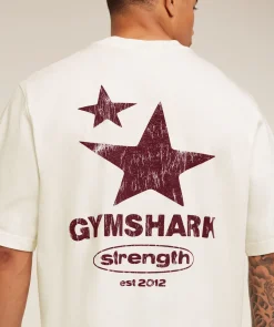 Strength Stars Washed Graphic T-Shirt