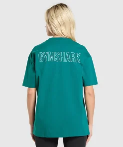 Trace Graphic Oversized T-Shirt