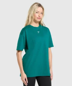 Trace Graphic Oversized T-Shirt