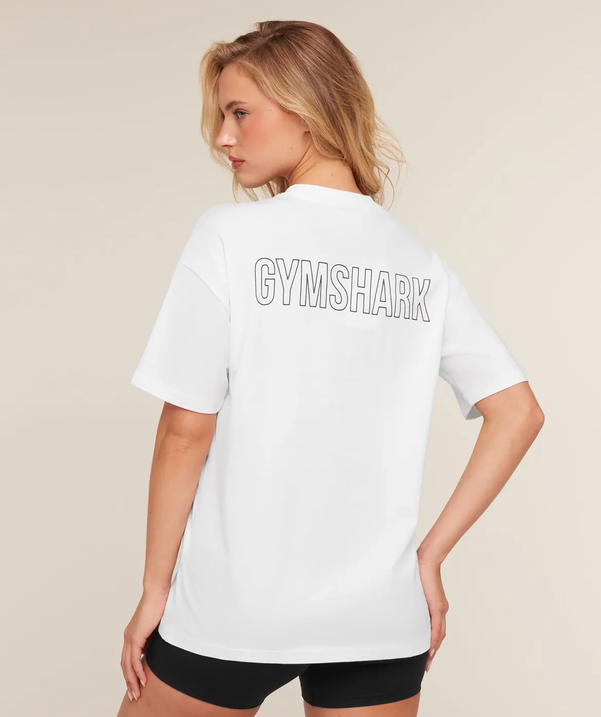 Trace Graphic Oversized T-Shirt