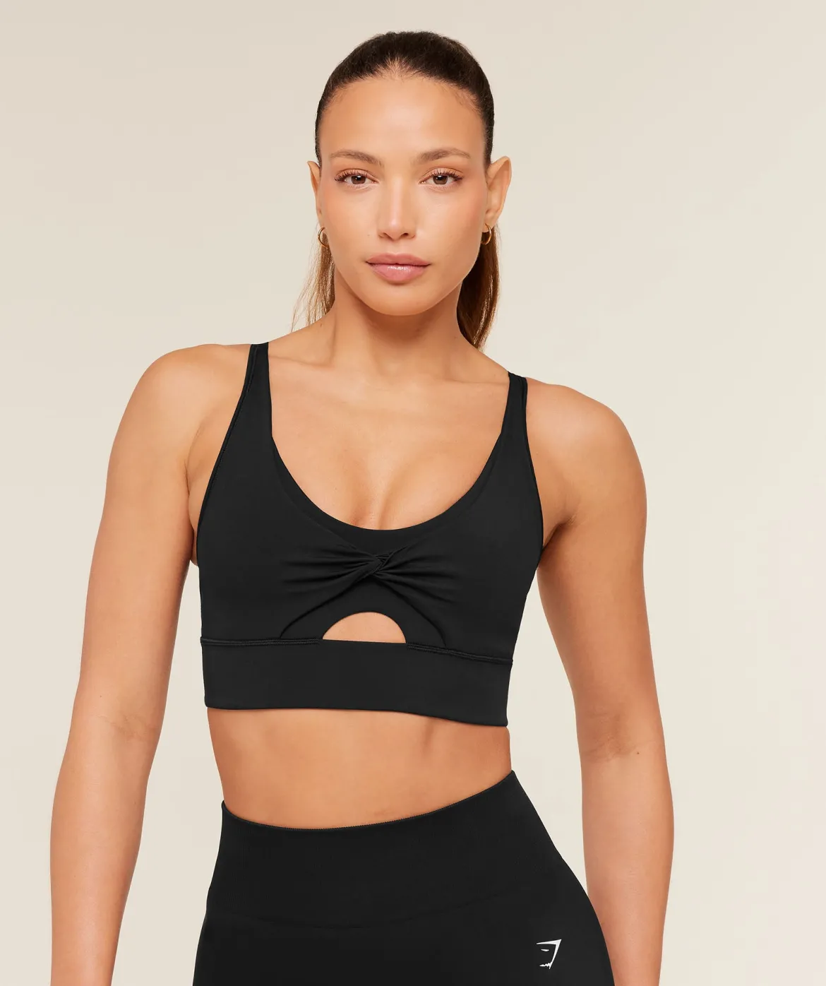 Twist Front Sports Bra