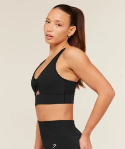 Twist Front Sports Bra