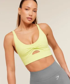 Twist Front Sports Bra