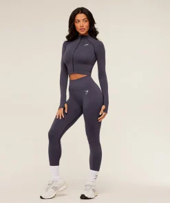 Vital Seamless Midi Zip 2.0 Pullover