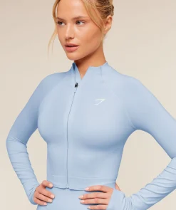Vital Seamless Midi Zip 2.0 Pullover