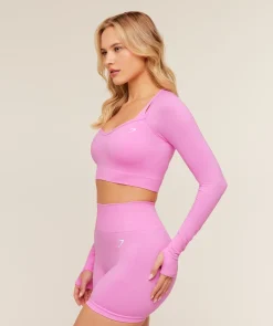Vital Sweetheart Neck Crop Top
