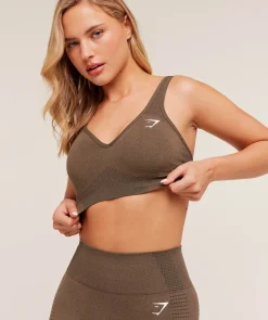 Vital V Neck Sports Bra