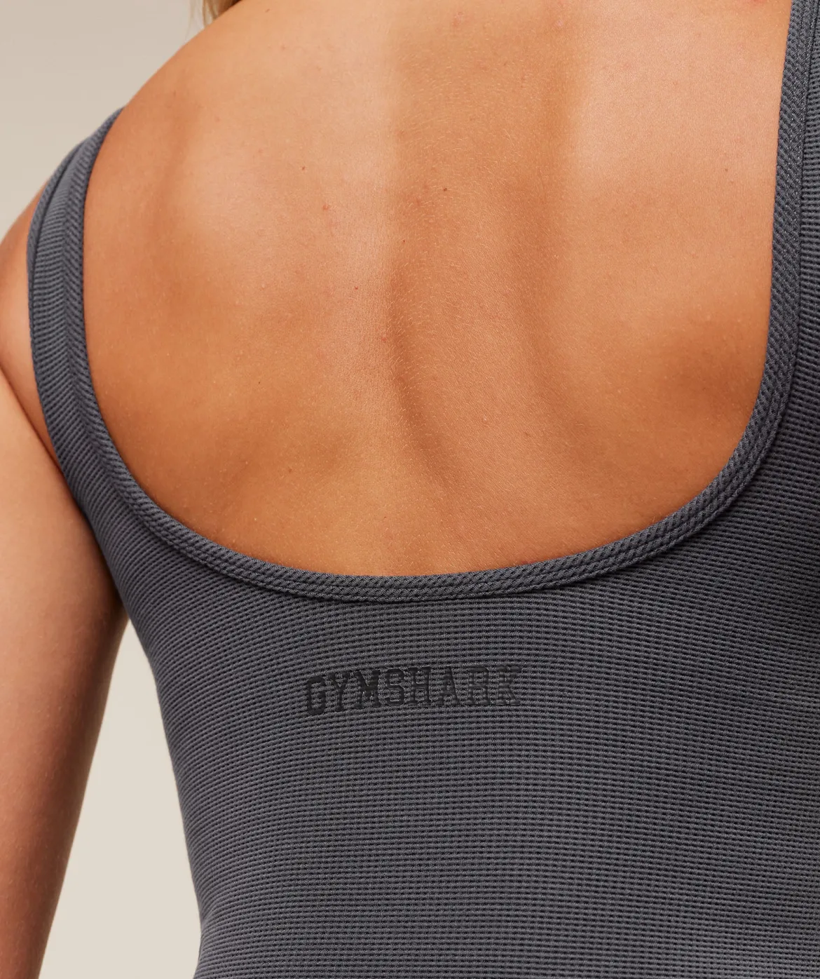 Waffle Cropped Tank
