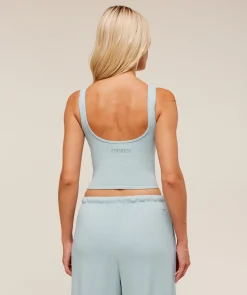 Waffle Cropped Tank