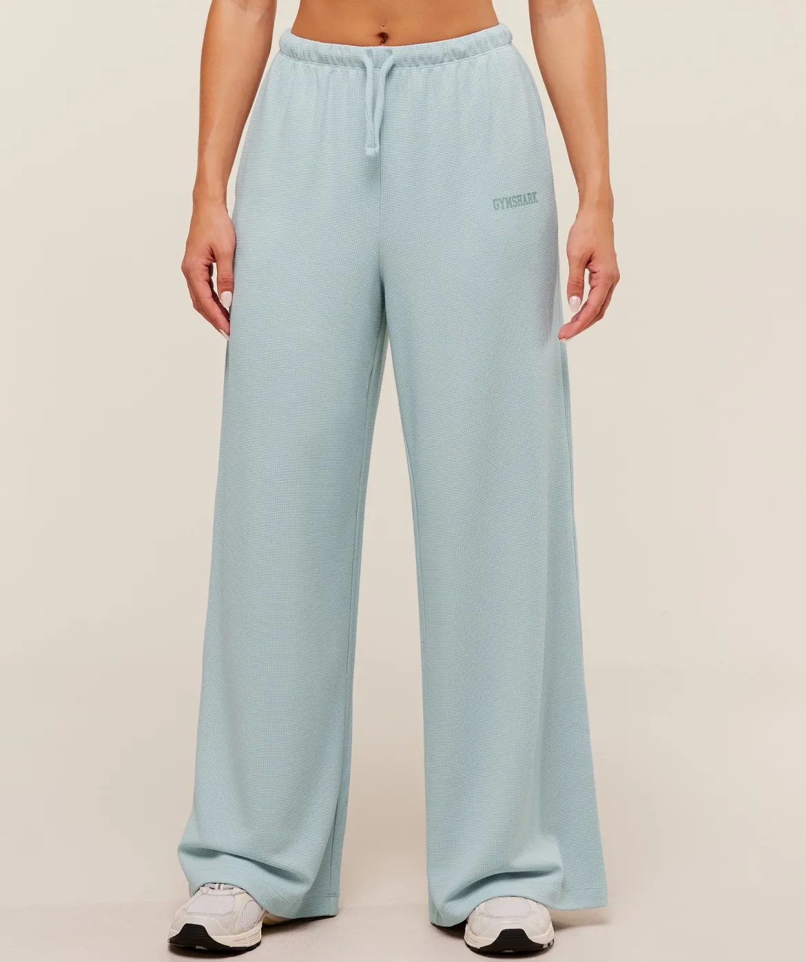 Waffle Wide Leg Pants
