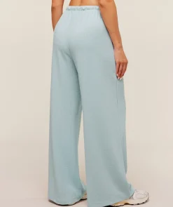 Waffle Wide Leg Pants