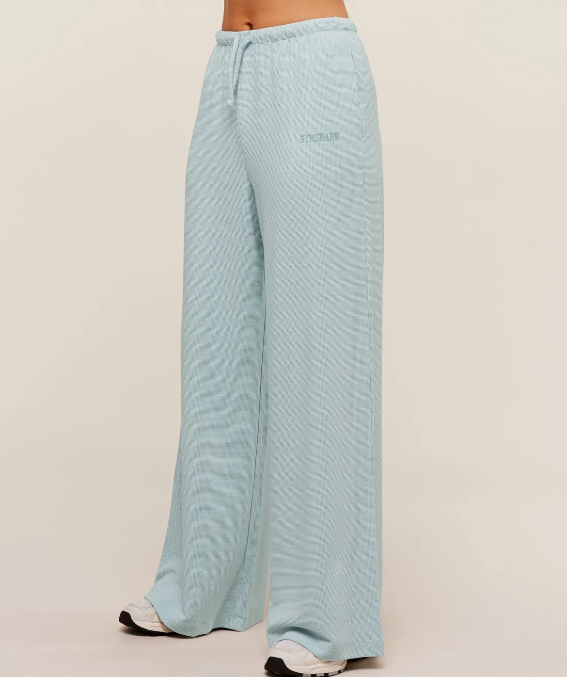 Waffle Wide Leg Pants