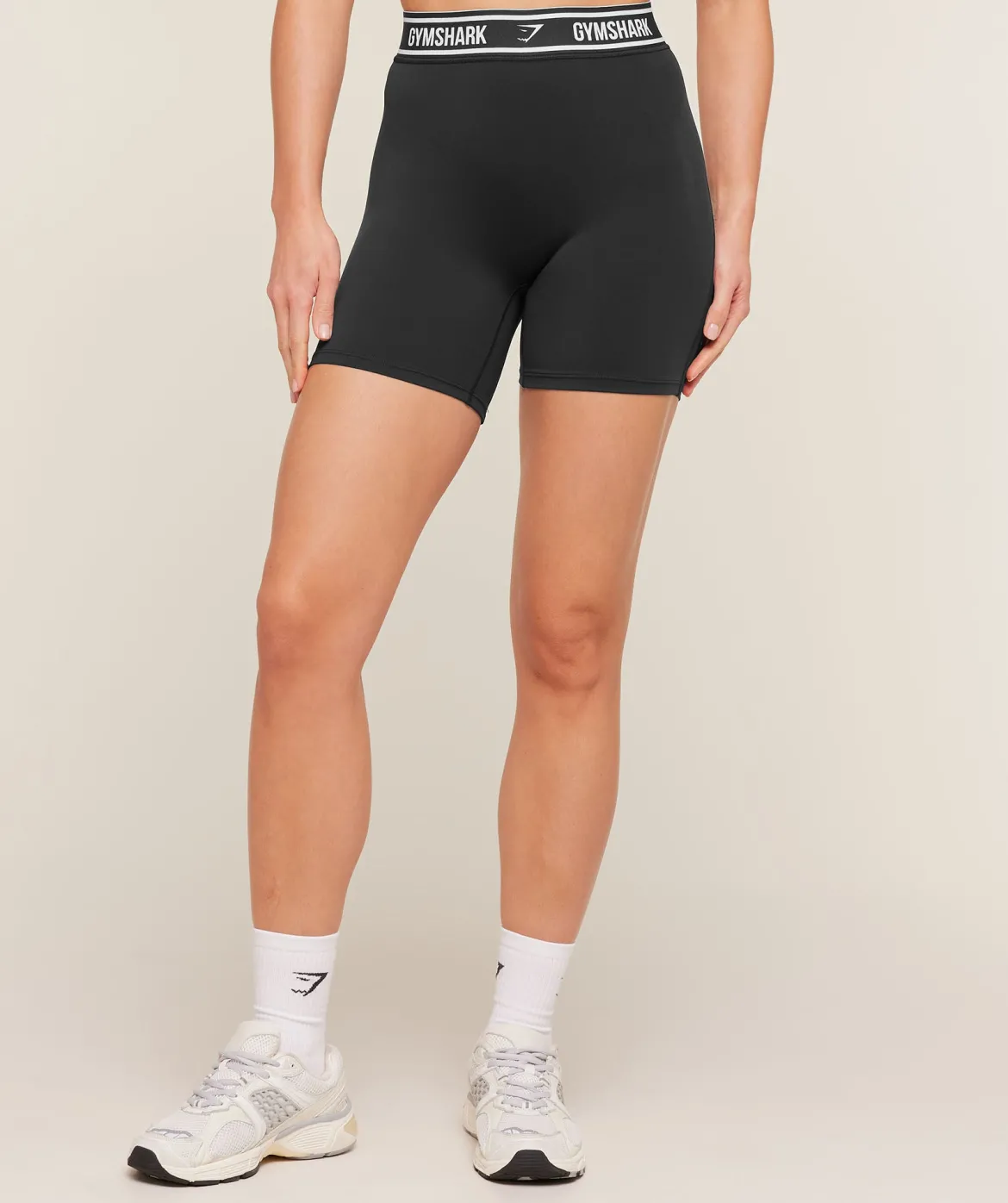 Waistband Logo Shorts