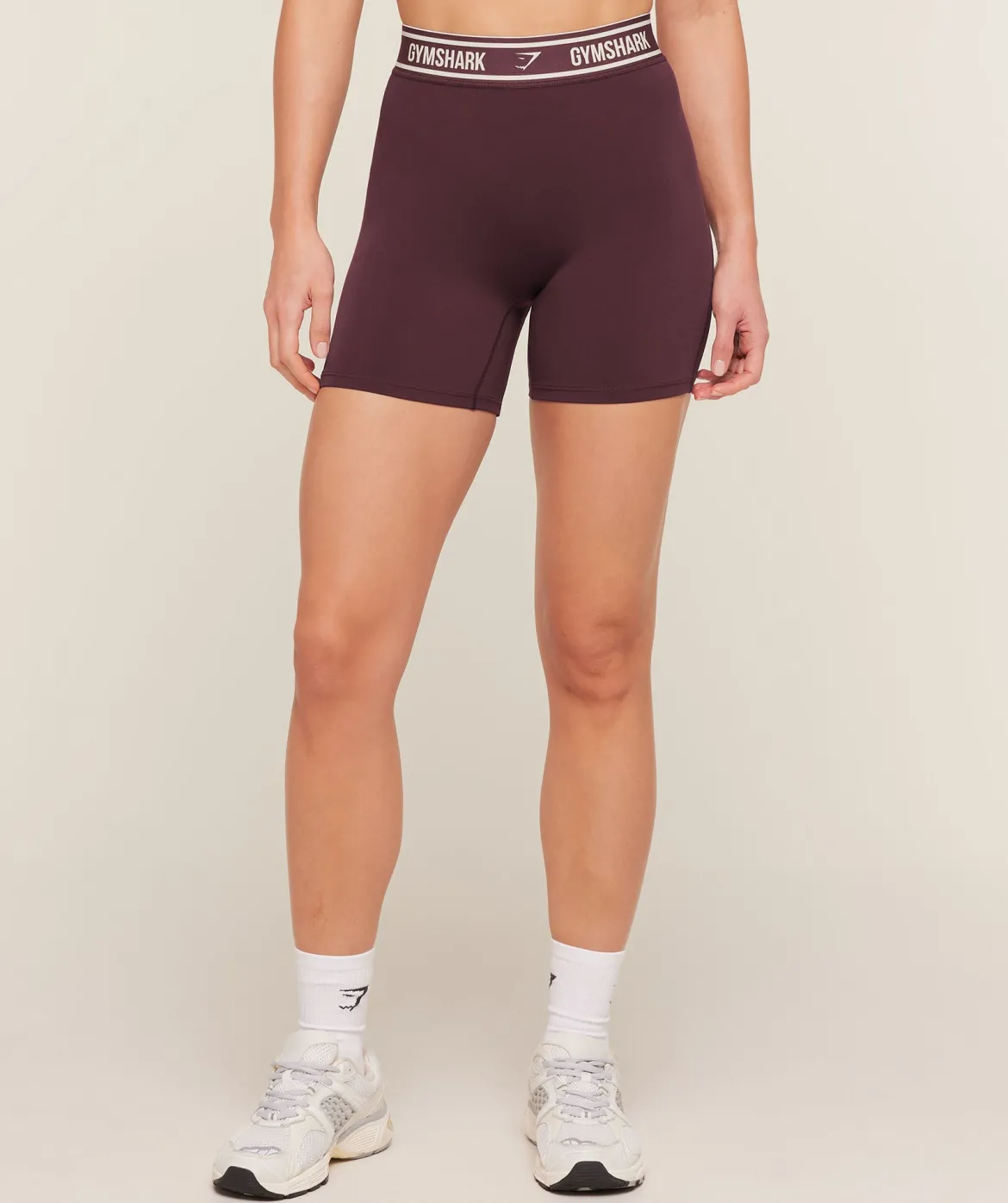 Waistband Logo Shorts