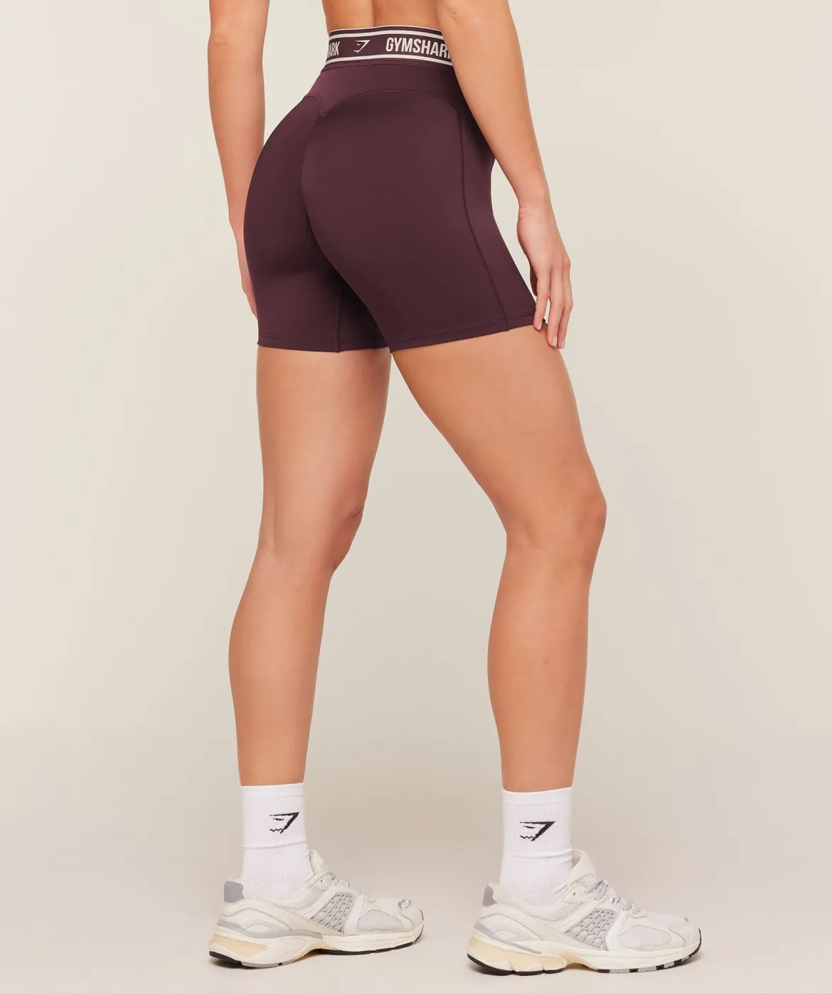 Waistband Logo Shorts