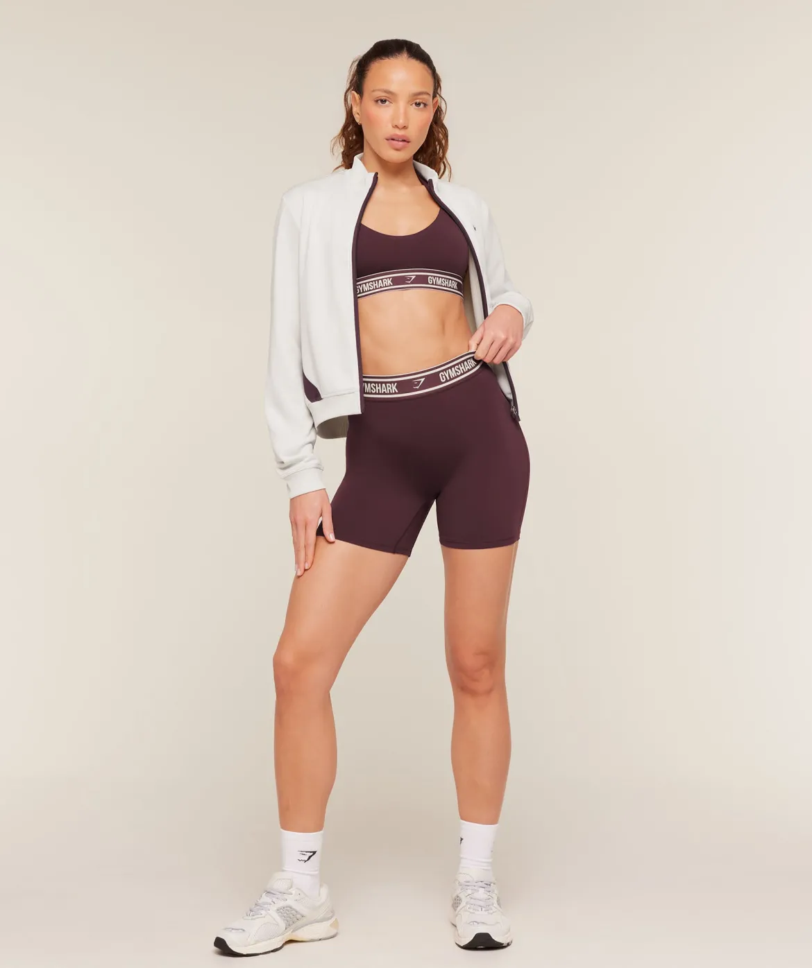 Waistband Logo Shorts