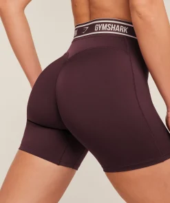 Waistband Logo Shorts
