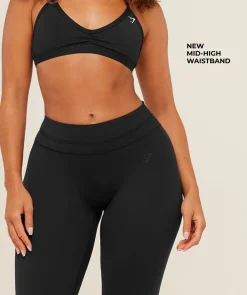 Whitney Mid-High Rise Flared Leggings