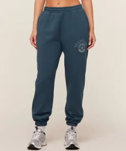 Worn Crest Graphic Joggers